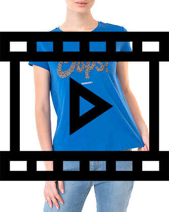 Women's t-shirt 56T00225-1T003613-U265/20 (4)
